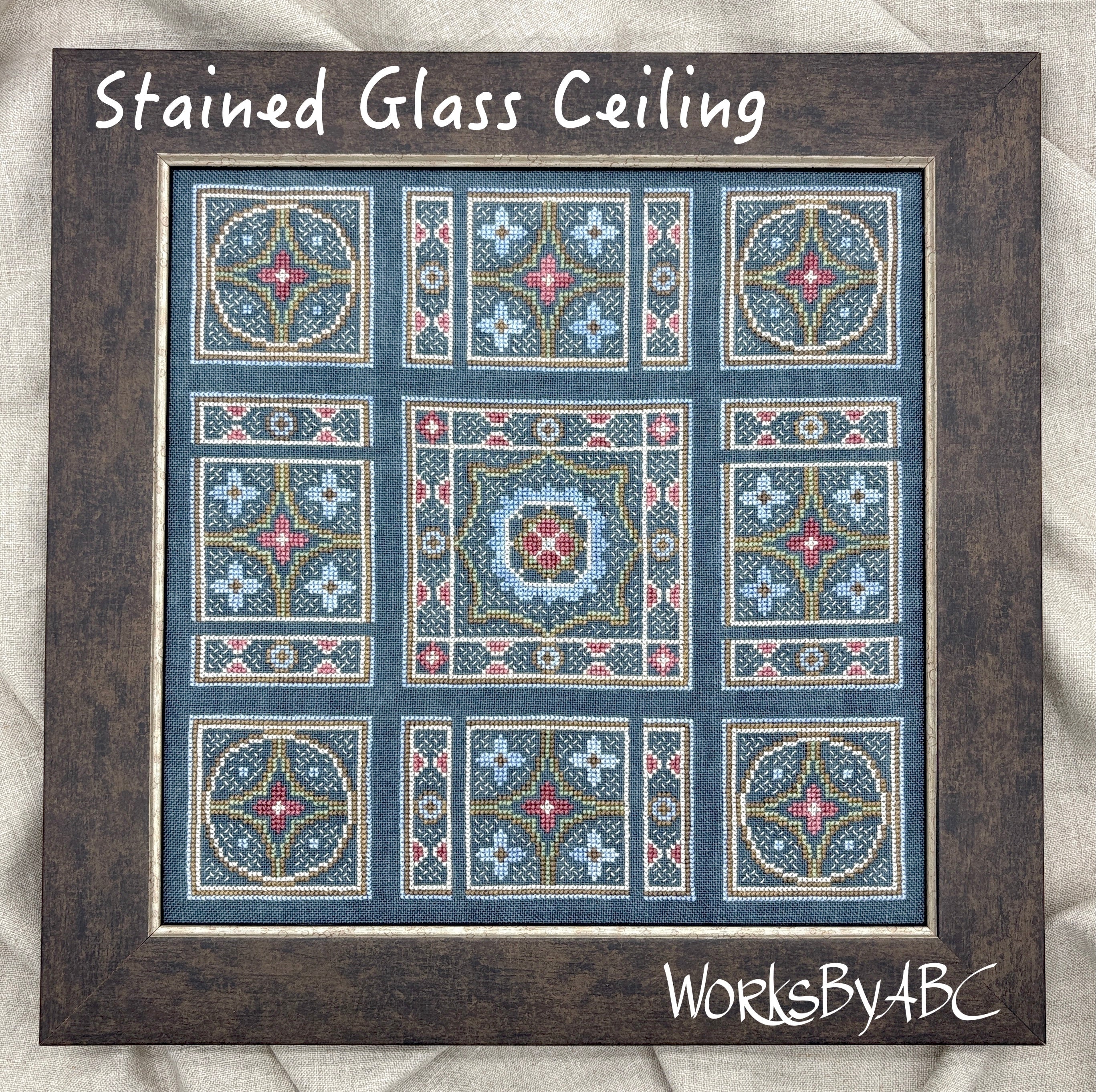 Stained Glass Ceiling - WorksByABC - Preorder - BeStitchMe