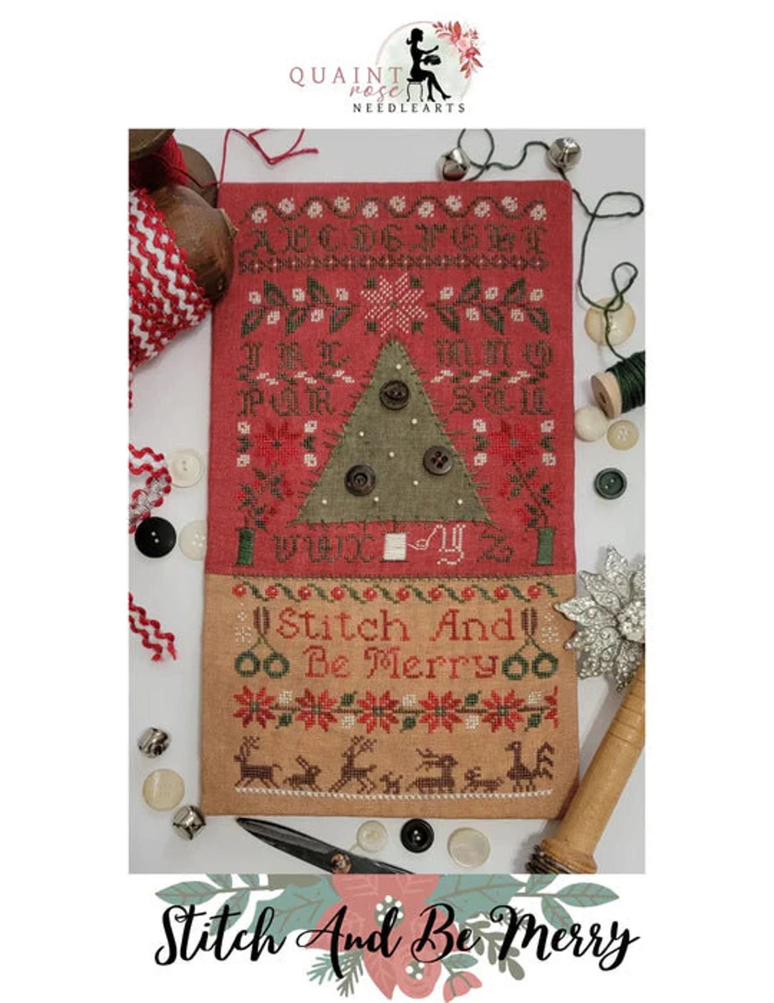 Stitch and Be Merry by Quaint Rose Needlearts