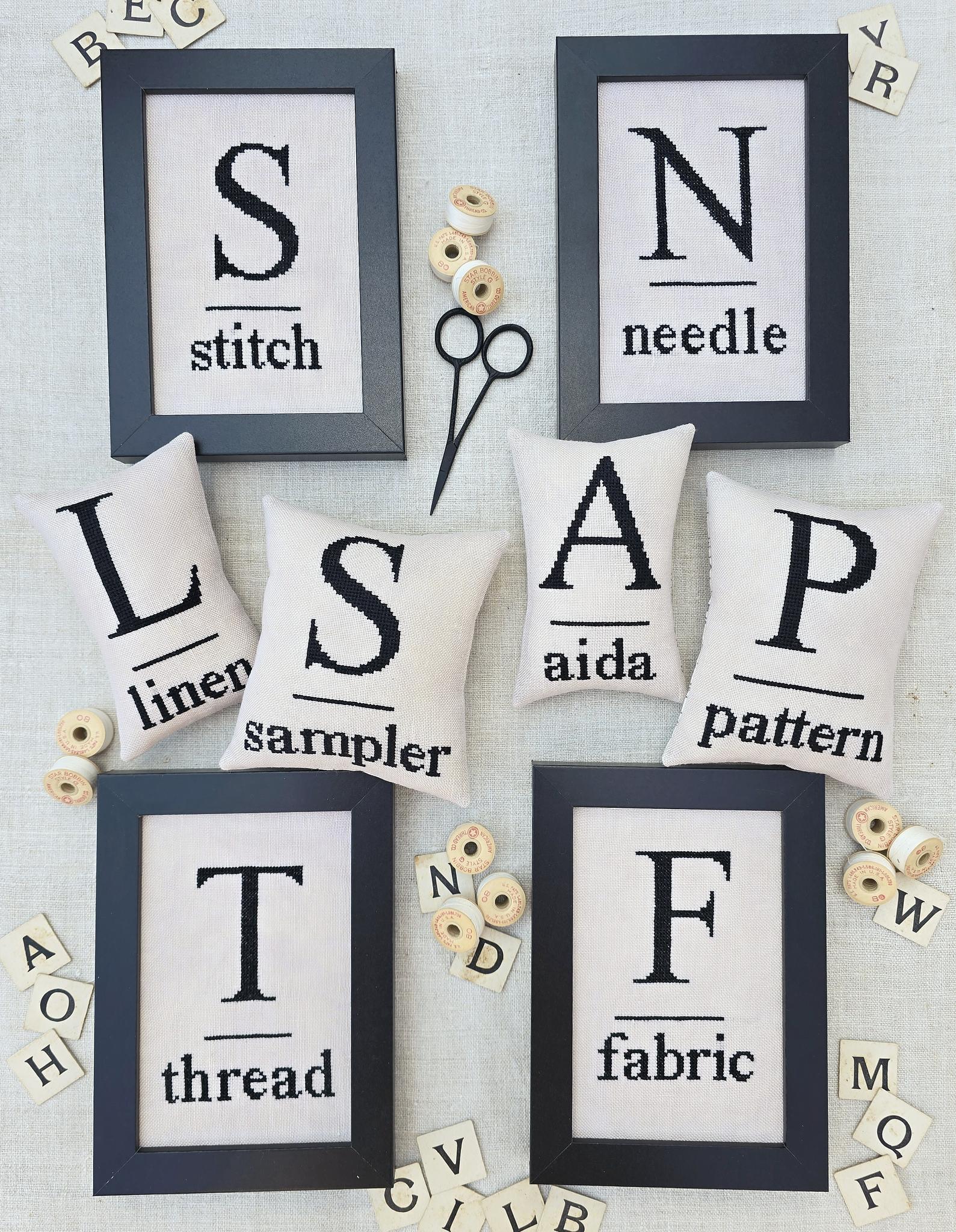 Stitcher's Glossary by Hello from Liz Mathews