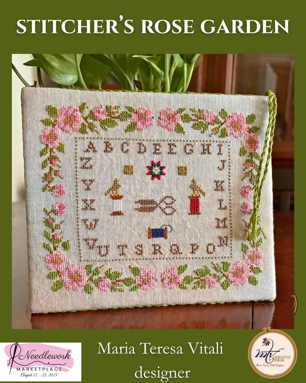 Stitcher's Rose Garden by MTV Cross Stitch Designs