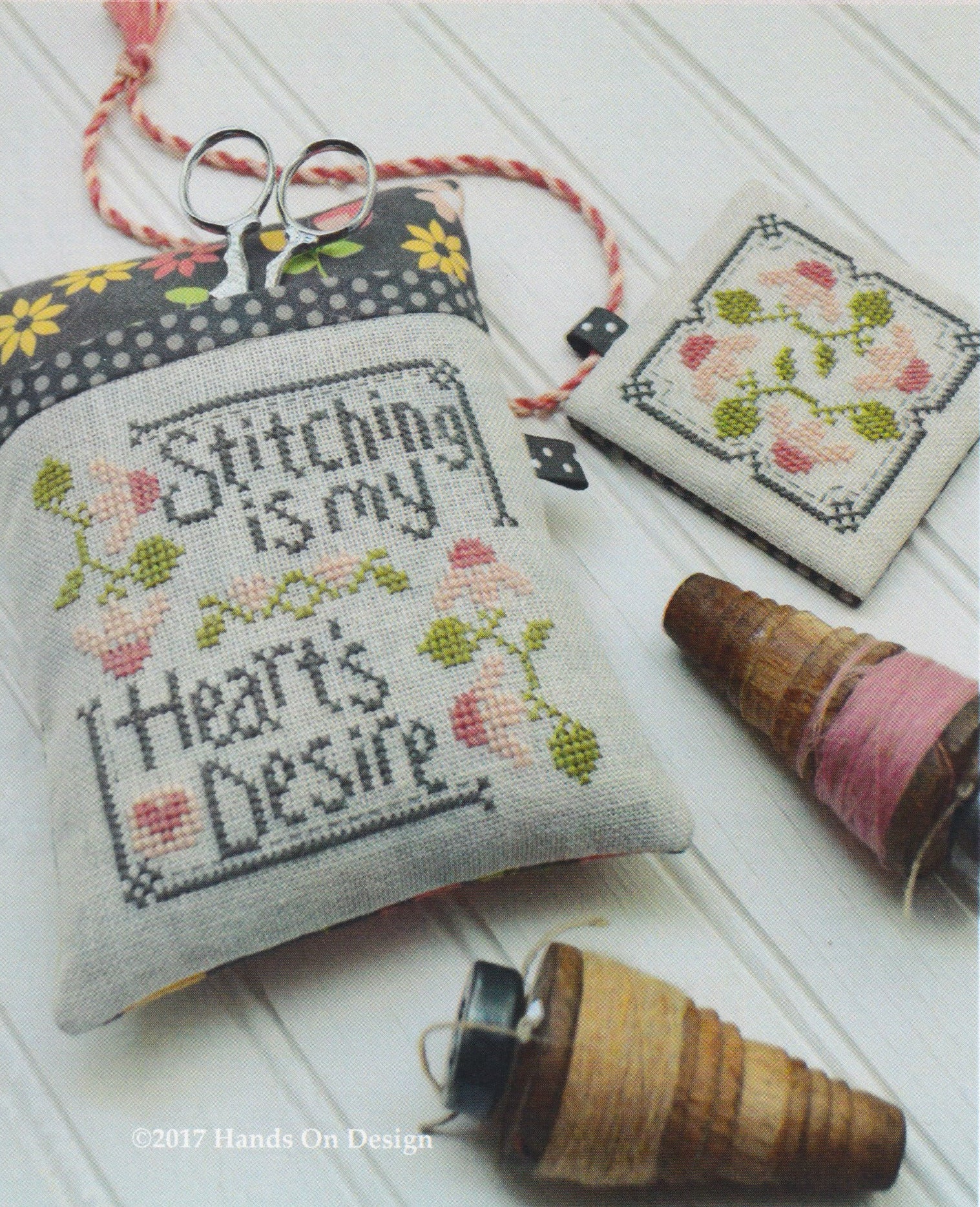 Stitching is My Heart's Desire by Hands on Design