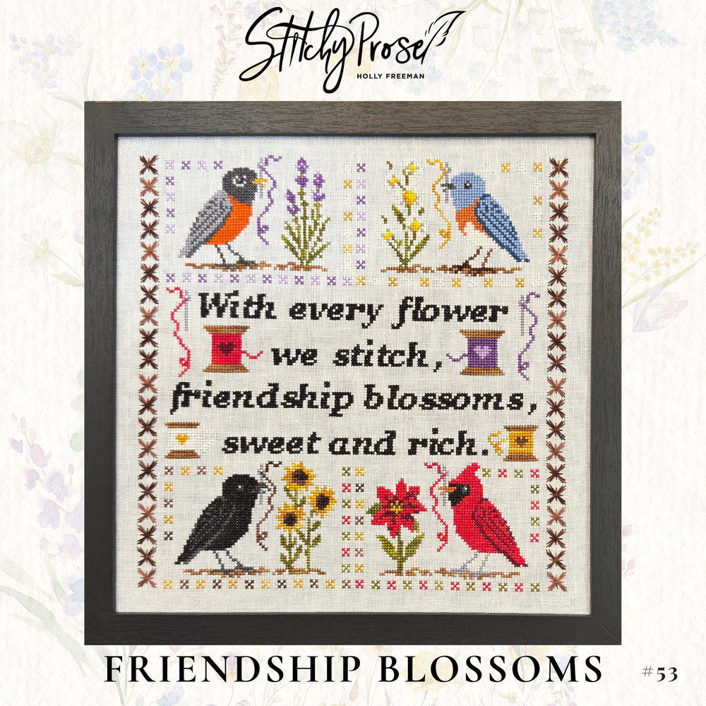 Friendship Blossoms - Stitchy Prose - Preorder - BeStitchMe