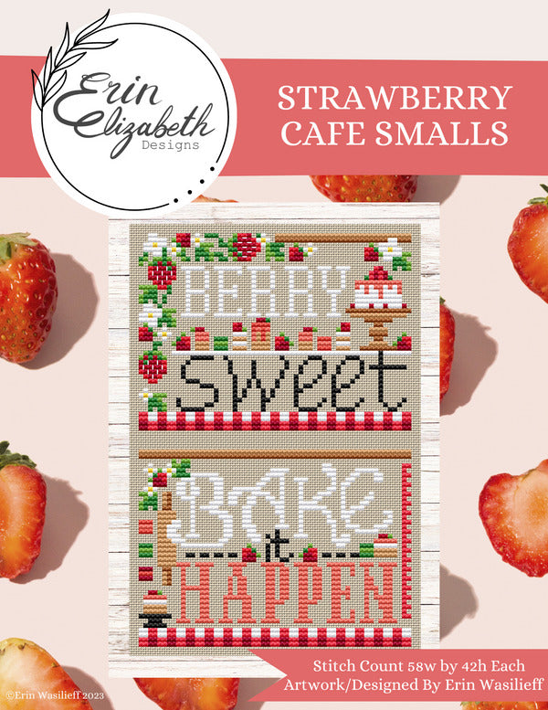 Strawberry Cafe Smalls by Erin Elizabeth Designs