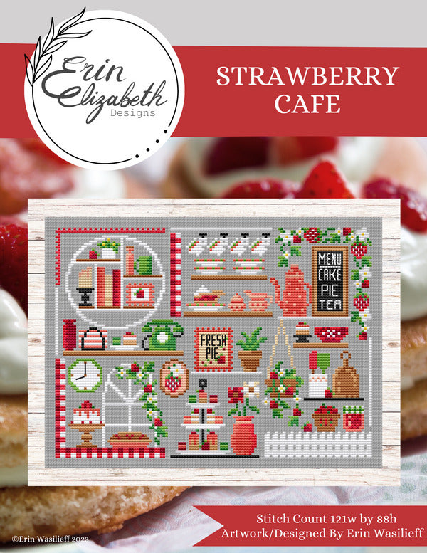 Strawberry Cafe by Erin Elizabeth Designs