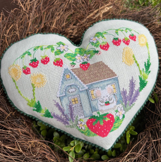 Strawberry Cottage by Luhu Stitches