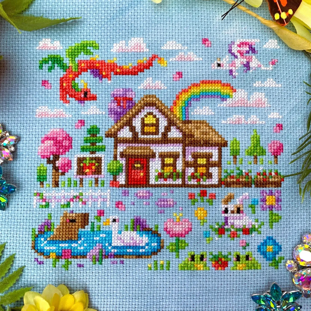 Strawberry Farm by Flossy Fox Shop