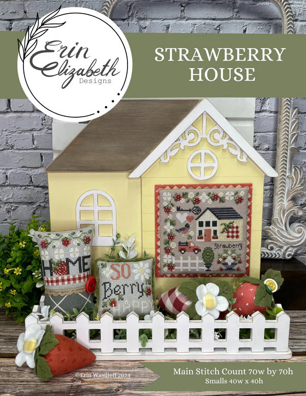 Strawberry House by Erin Elizabeth Designs