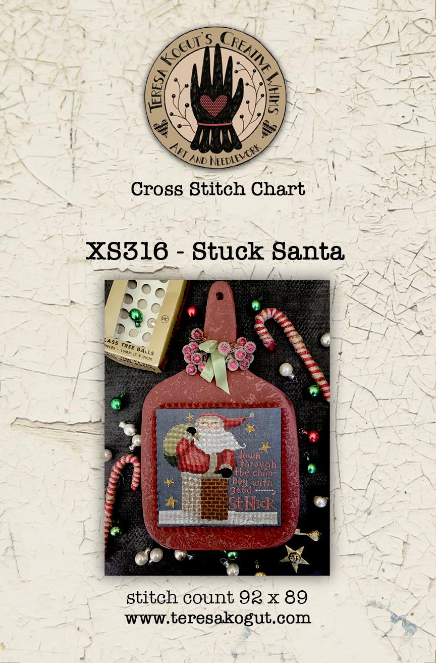 Stuck Santa by Teresa Kogut