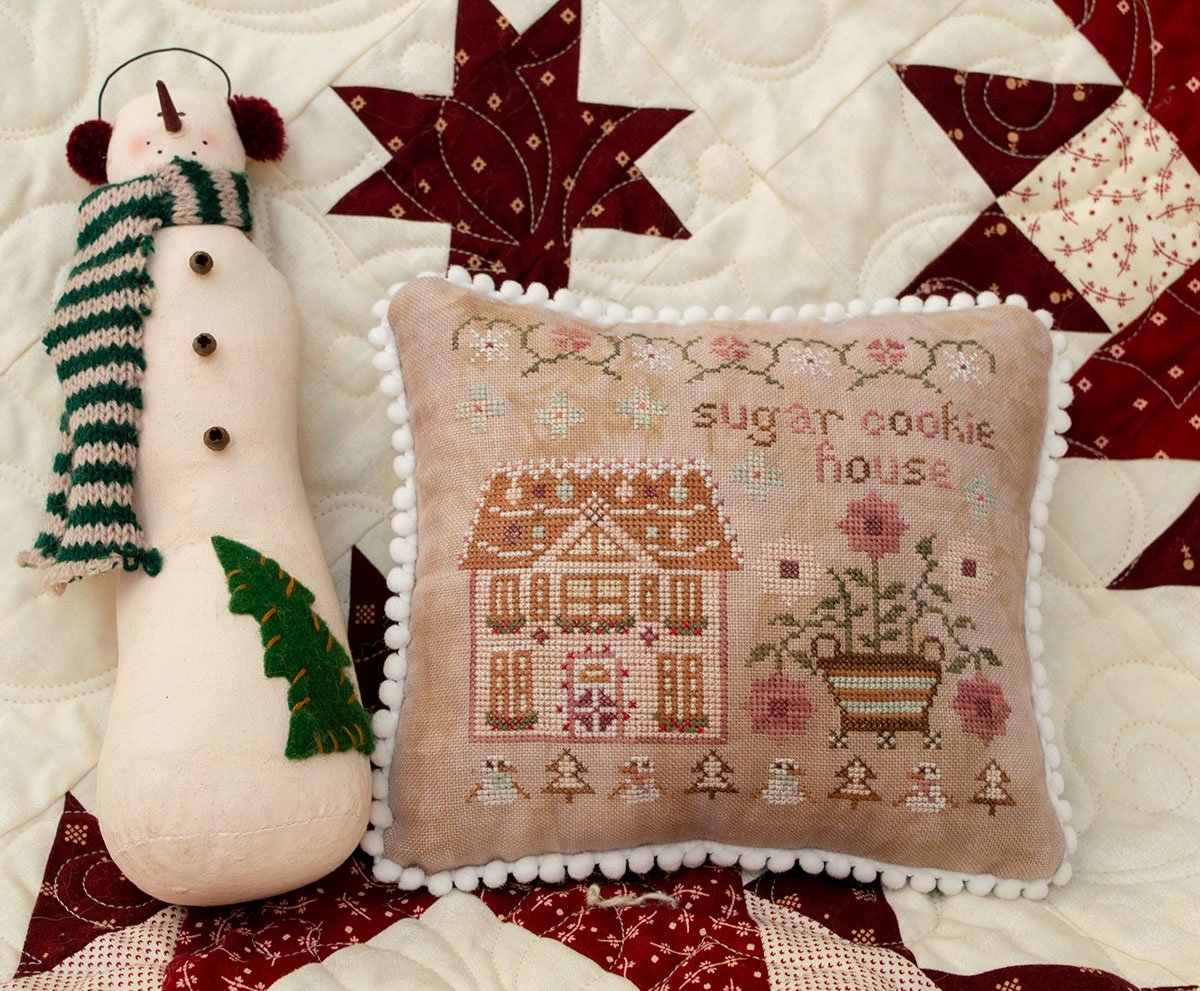 Sugar Cookie House by Pansy Patch Quilts and Stitchery