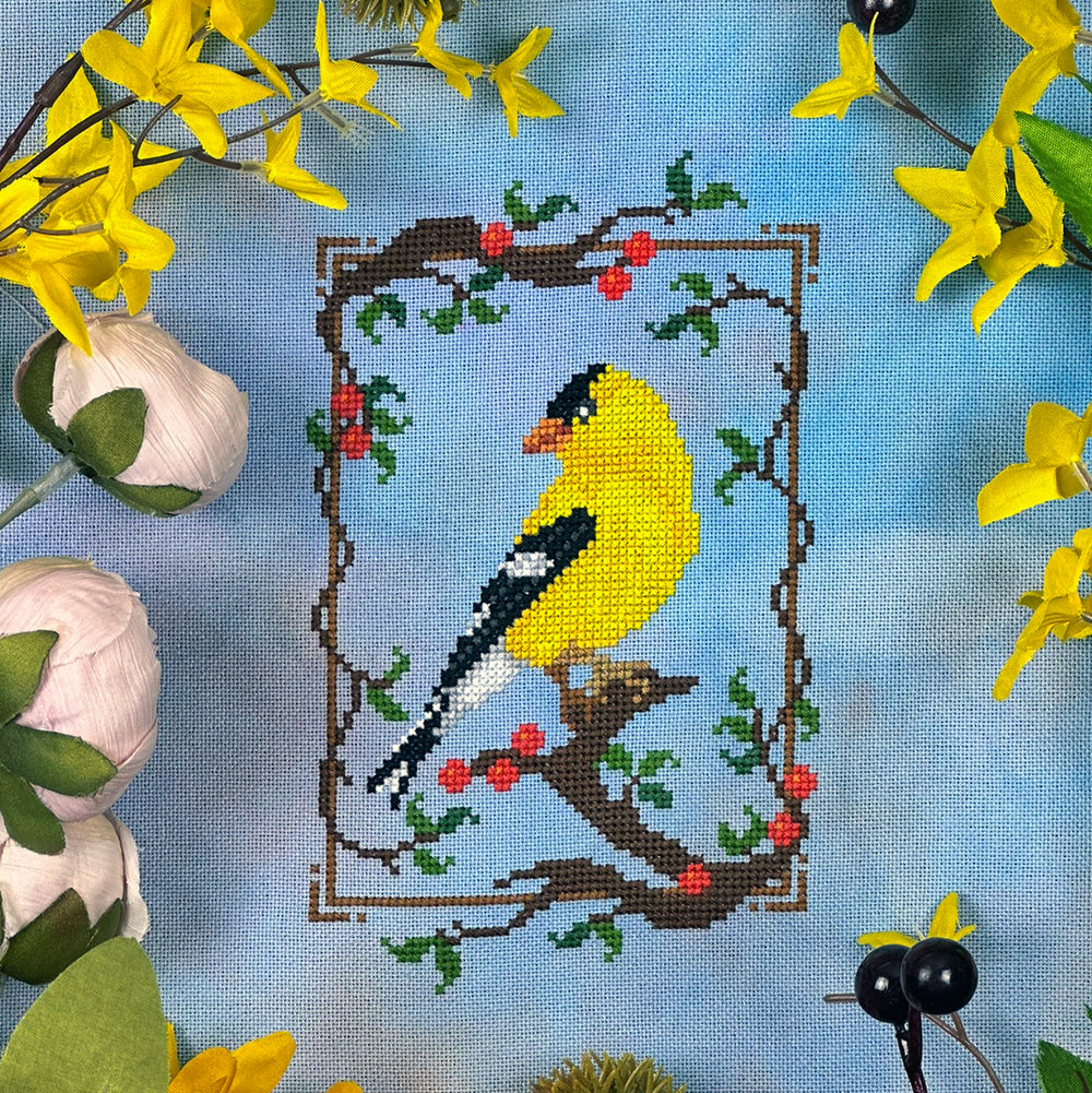 Summer Goldfinch - The Stitch Crypt - Preorder - BeStitchMe