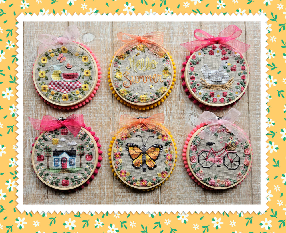 Summer Mini Rounds by Waxing Moon Designs