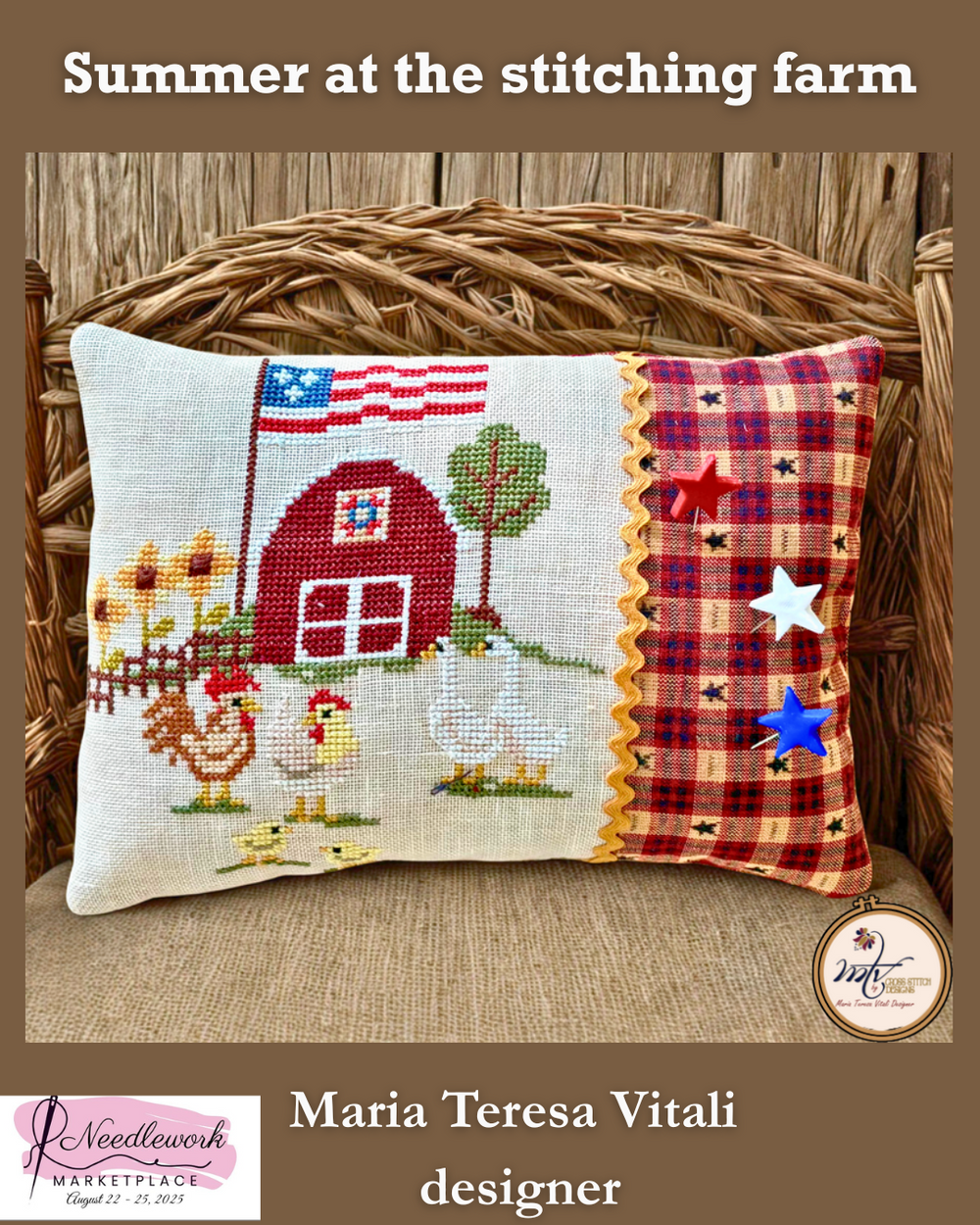 Summer at the Stitching Farm by MTV Cross Stitch Designs