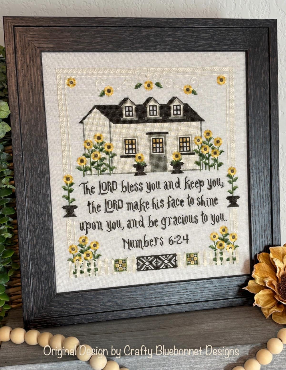 Sunflower Blessing - Crafty Bluebonnet Designs - Preorder - BeStitchMe