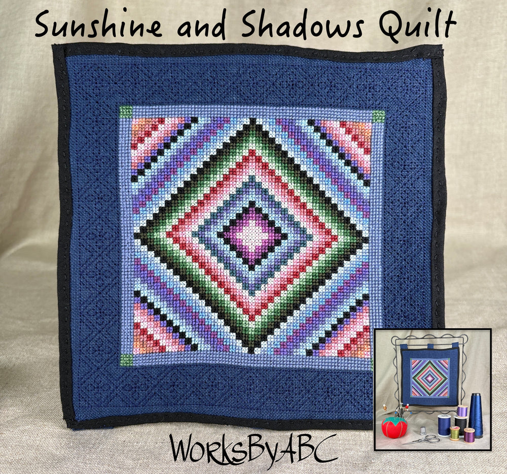 Sunshine and Shadows Quilt - WorksByABC - Preorder - BeStitchMe
