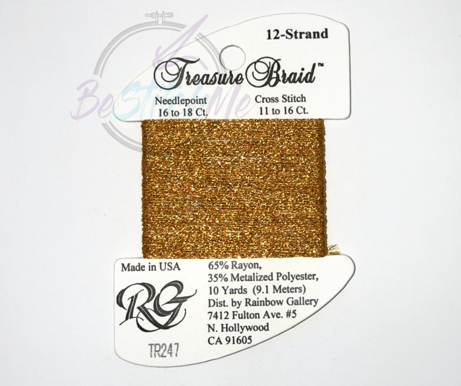 TR247 Awesome Gold Treasure Braid