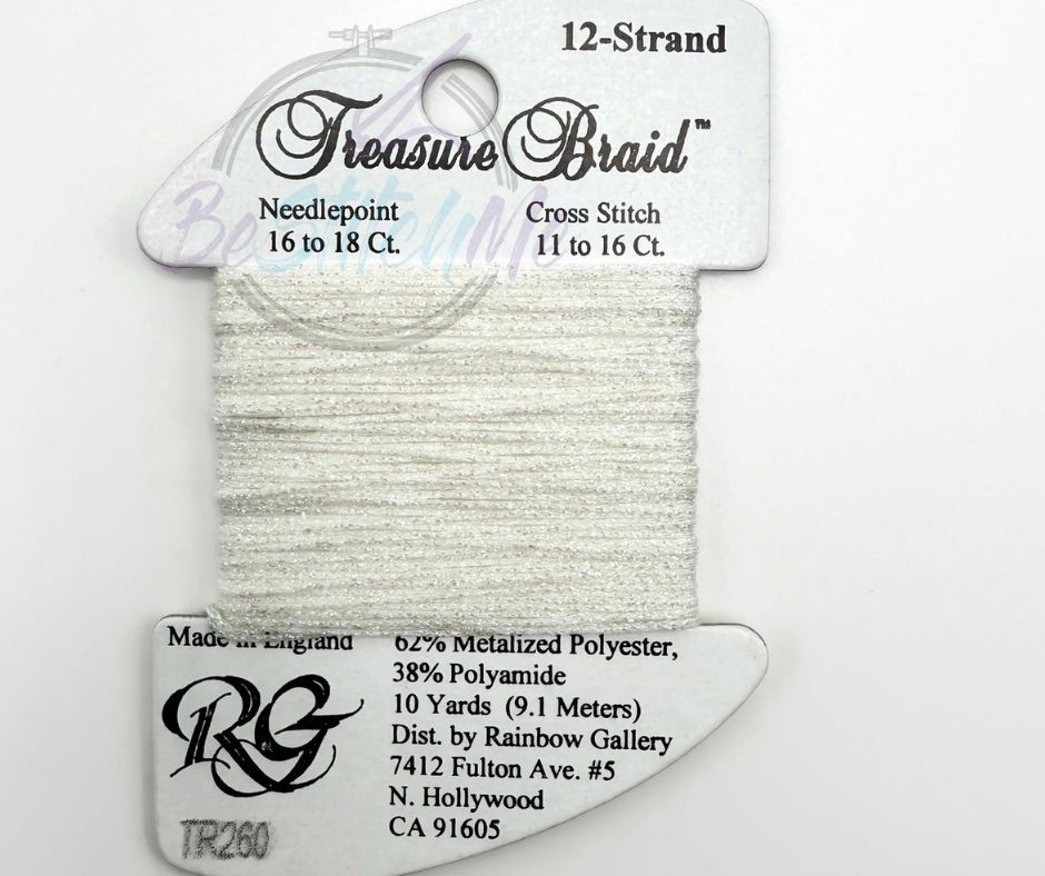 TR260 White Pearl Treasure Braid