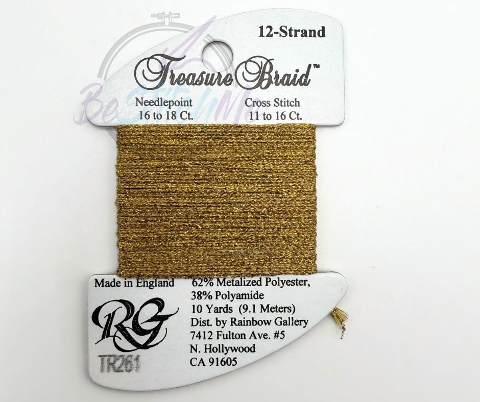 TR261 Gold Treasure Braid