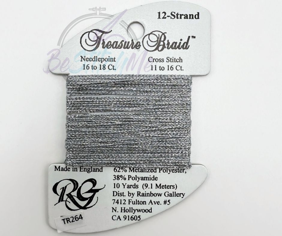 TR264 Silver Treasure Braid