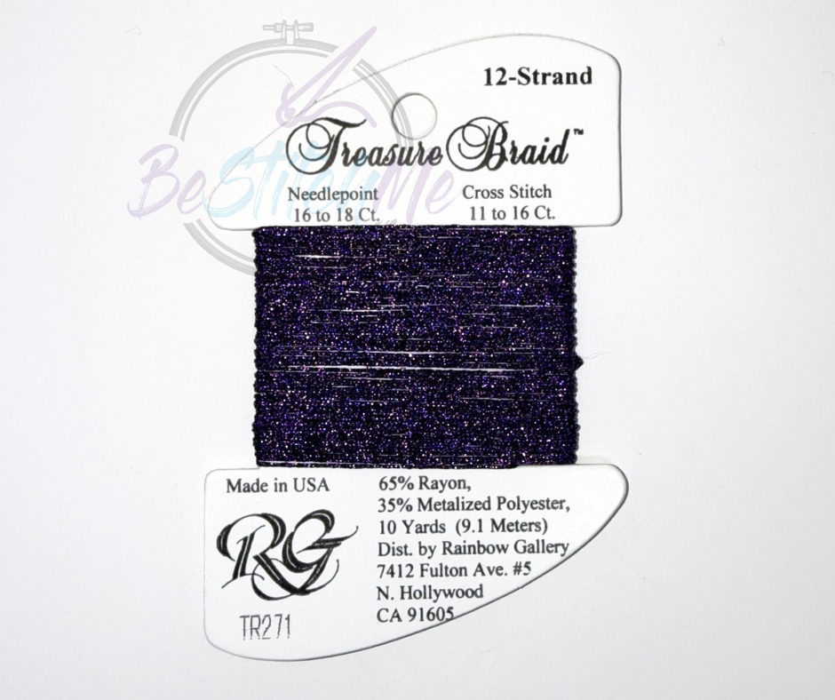 TR271 Purple Treasure Braid