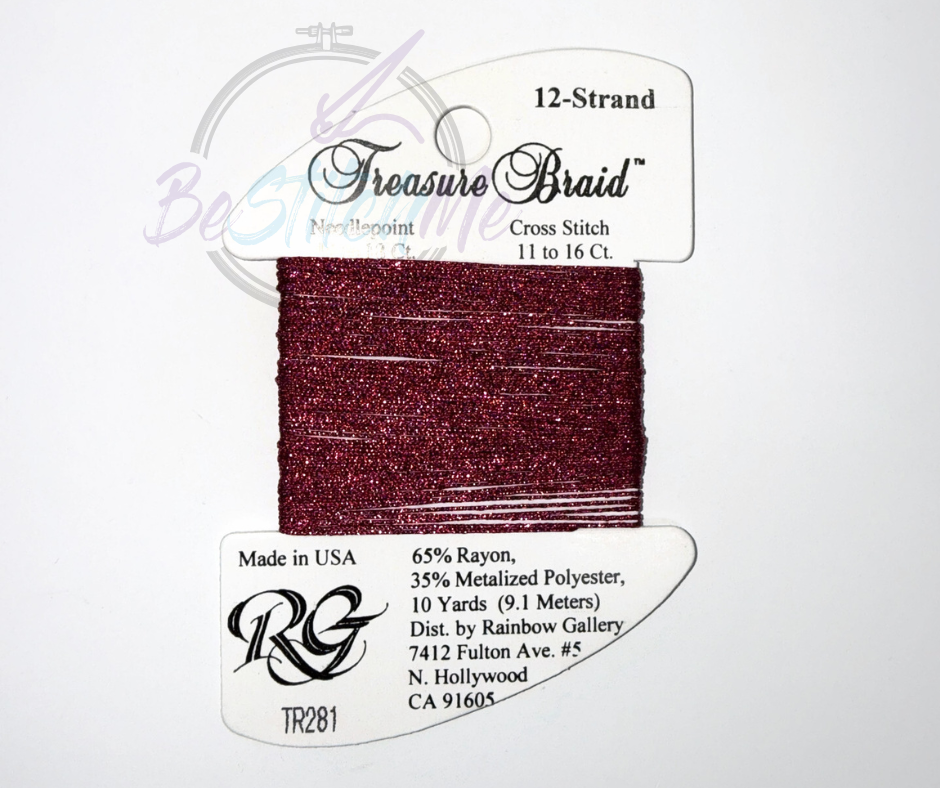 TR281 Rose Treasure Braid