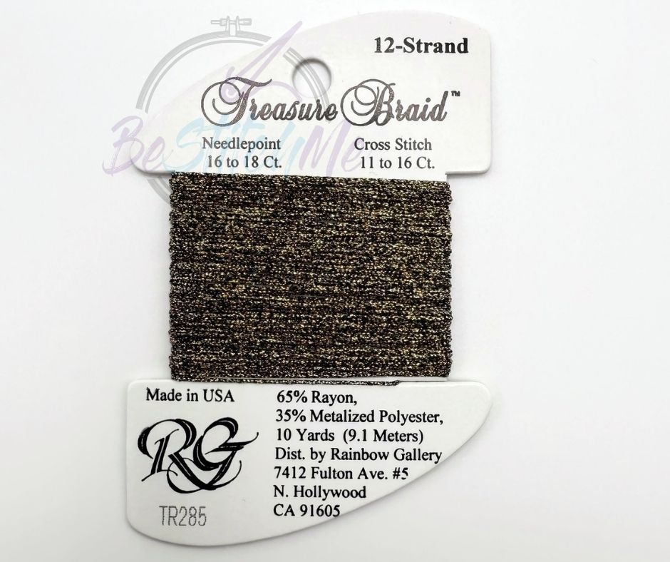 TR285 Black Gold Treasure Braid
