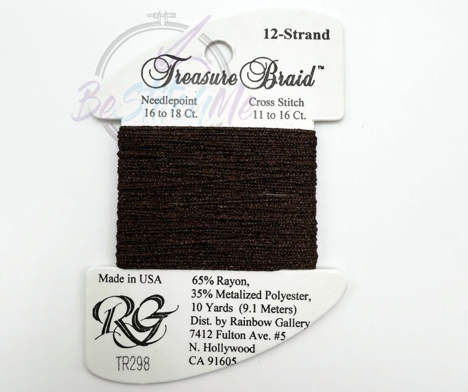 TR298 Dark Chocolate Treasure Braid