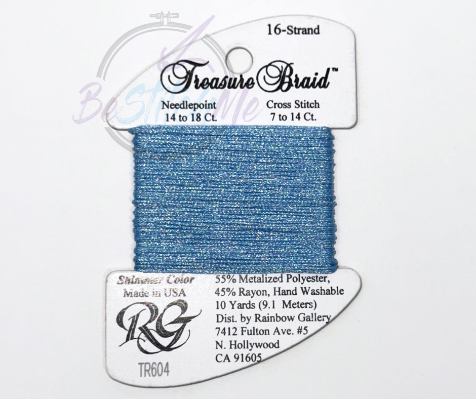 TR604 Blue Shimmer Treasure Briad