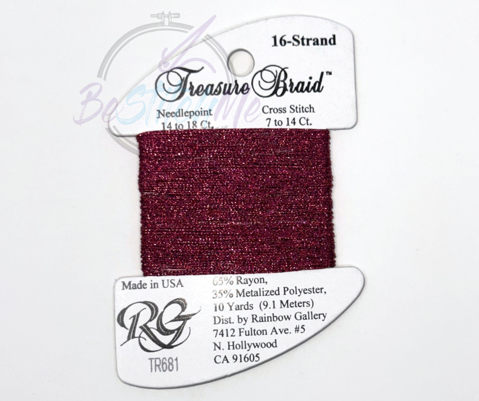 TR681 Rose Treasure Braid