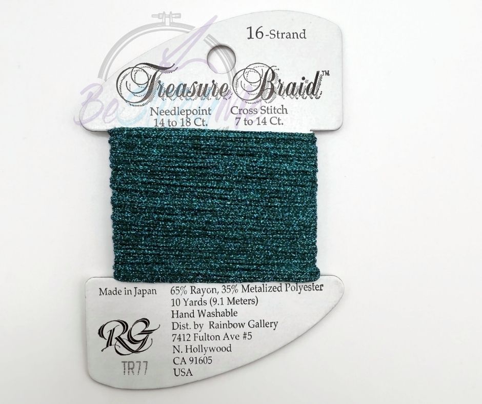 TR77 Turquoise Treasure Braid