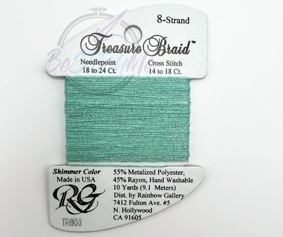 TR803 Seafoam Shimmer Treasure Braid