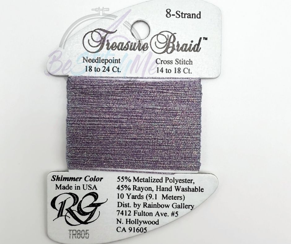 TR805 Amethyst Shimmer Treasure Braid