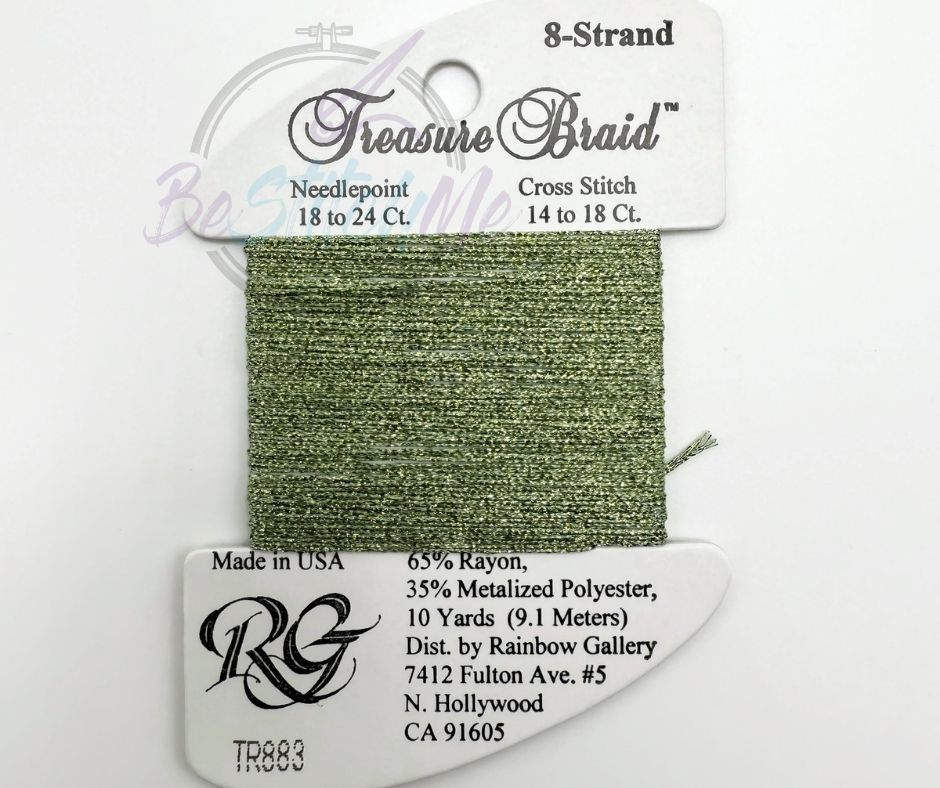 TR883 Pale Avocado Treasure Braid