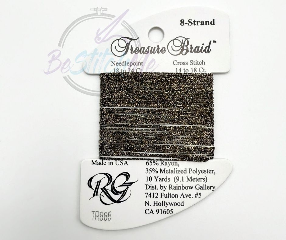 TR885 Black Gold Treasure Braid