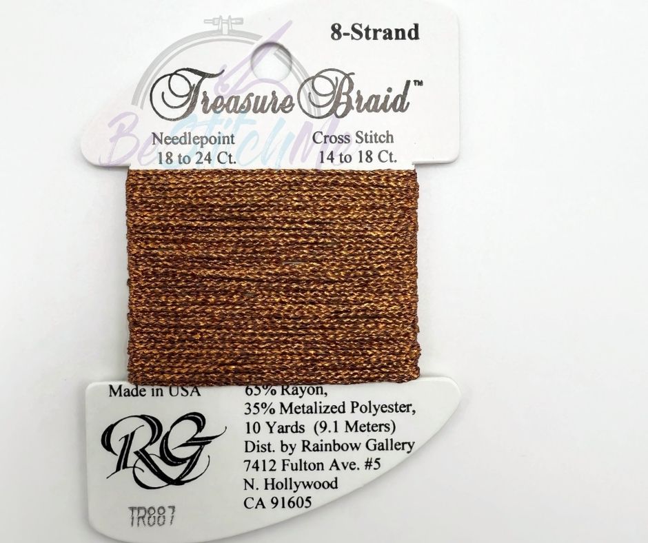TR887 Byzantine Gold Treasure Braid
