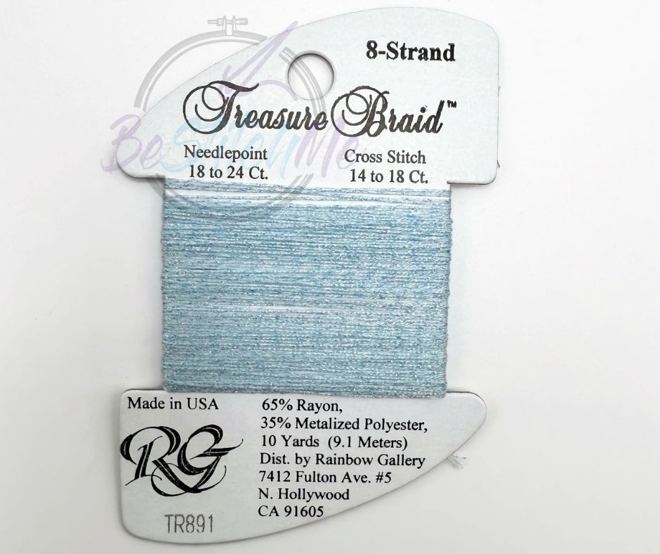 TR891 Baby Blue Treasure Braid