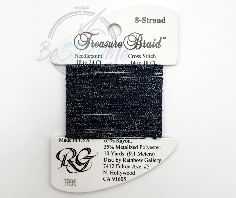 TR96 Midnight Blue Treasure Braid