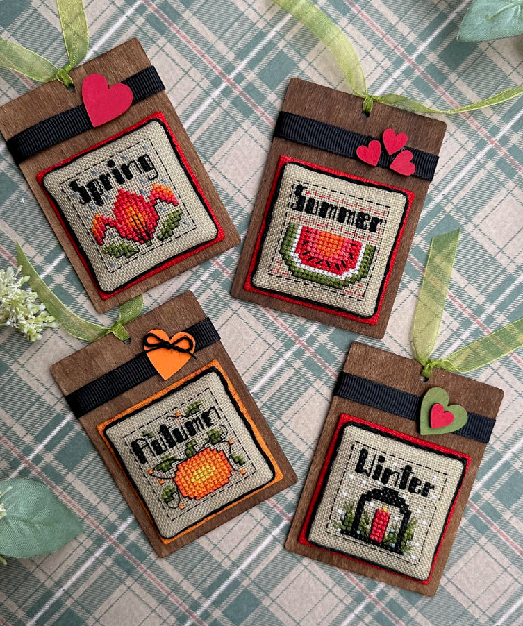 Tags of the Seasons by Frony Ritter Designs