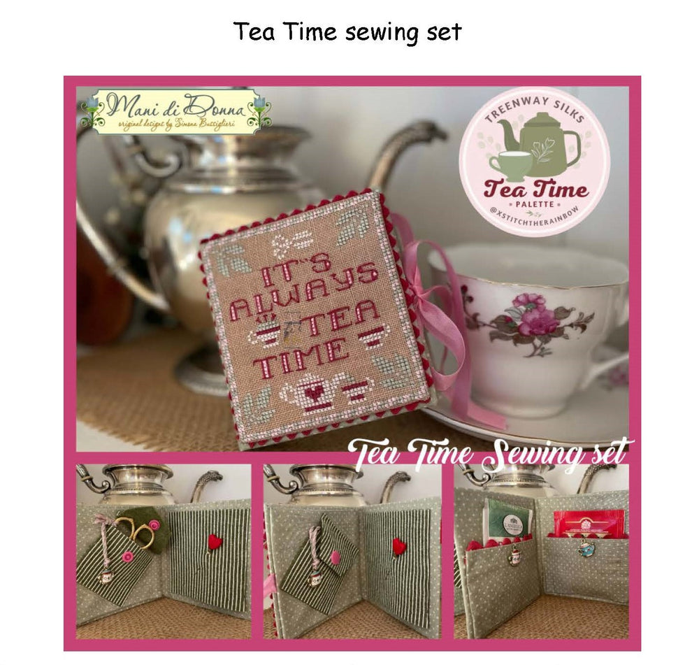 Tea Time Sewing Set by Mani di Donna