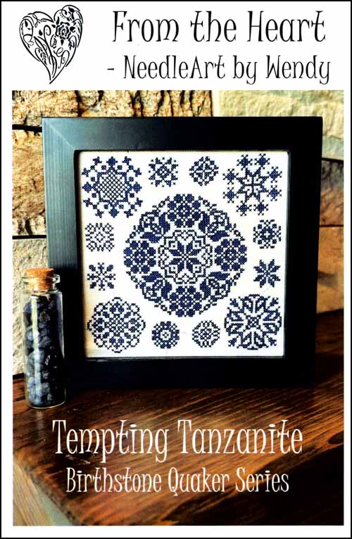 Tempting Tanzanite by From the Heart NeedleArt