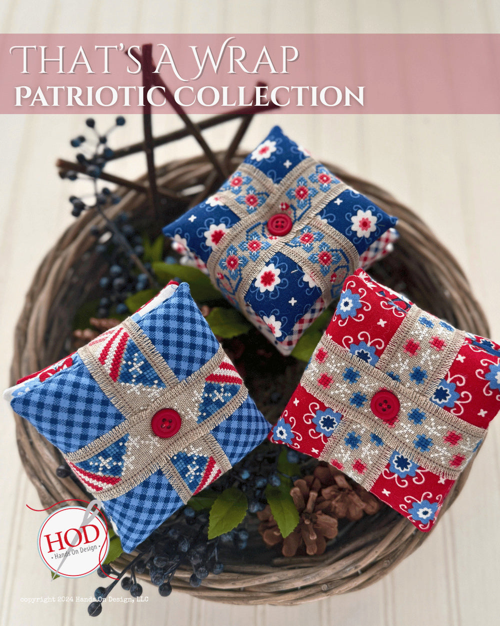 That's a Wrap Patriotic Collection by Hands on Design