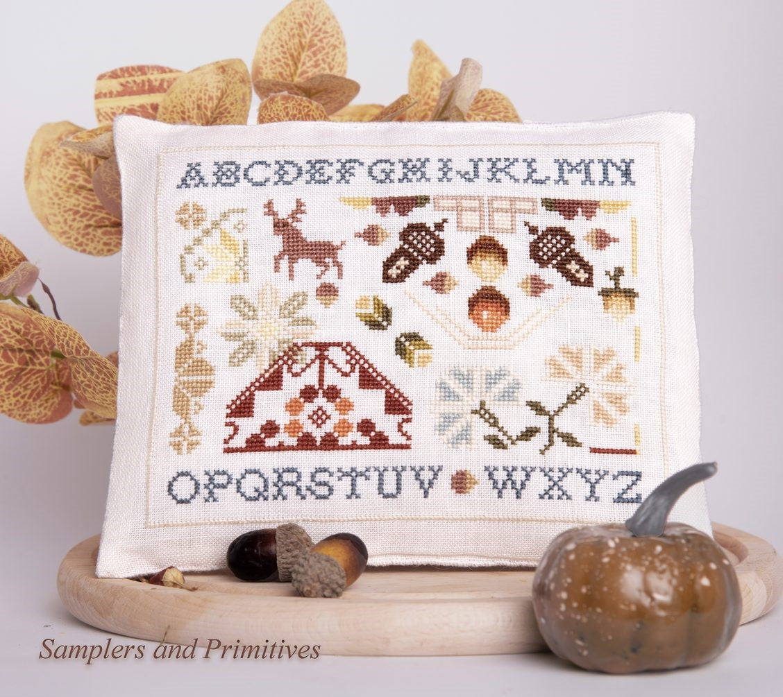 The Autumn Alphabet by Samplers and Primitives