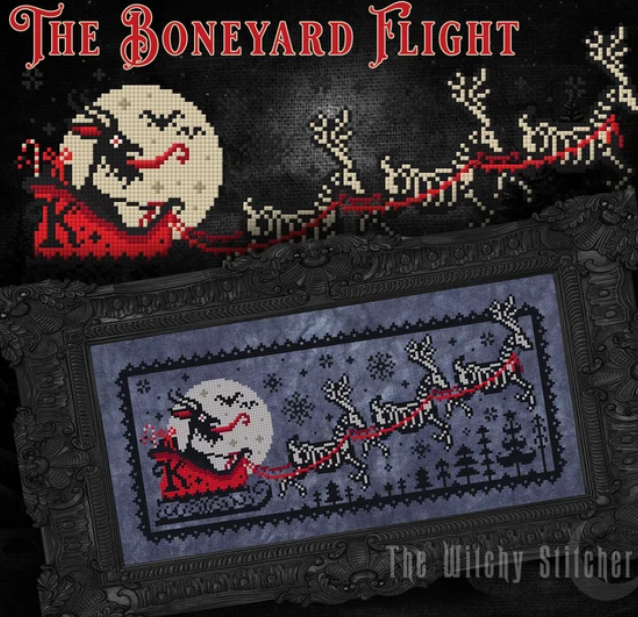 The Boneyard Flight by The Witchy Stitcher - Preorder