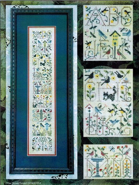 The Little Birds Sampler by The Drawn Thread