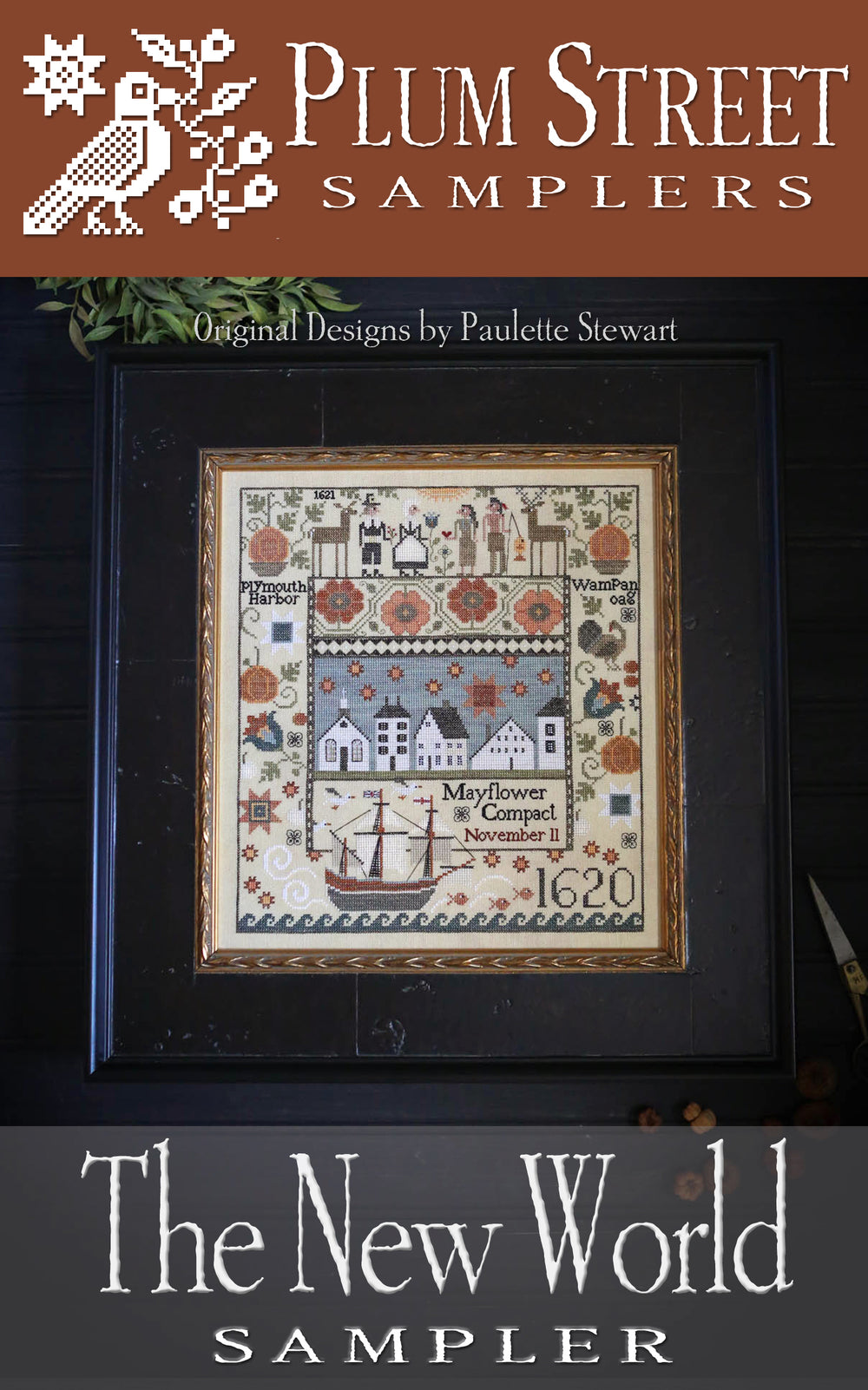 The New World Sampler by Plum Street Samplers