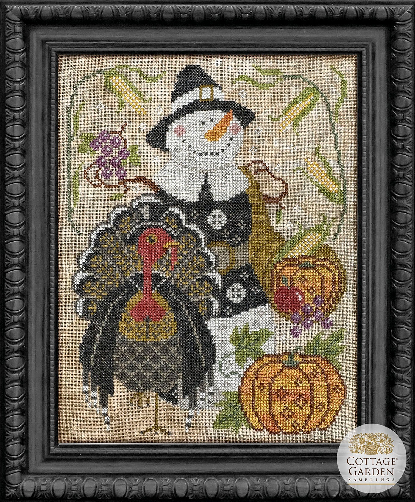 The Pilgrim The Snowman Collector Series #12 by Cottage Garden Samplings