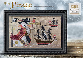 The Pirate The Snowman Collector Series #9 by Cottage Garden Samplings