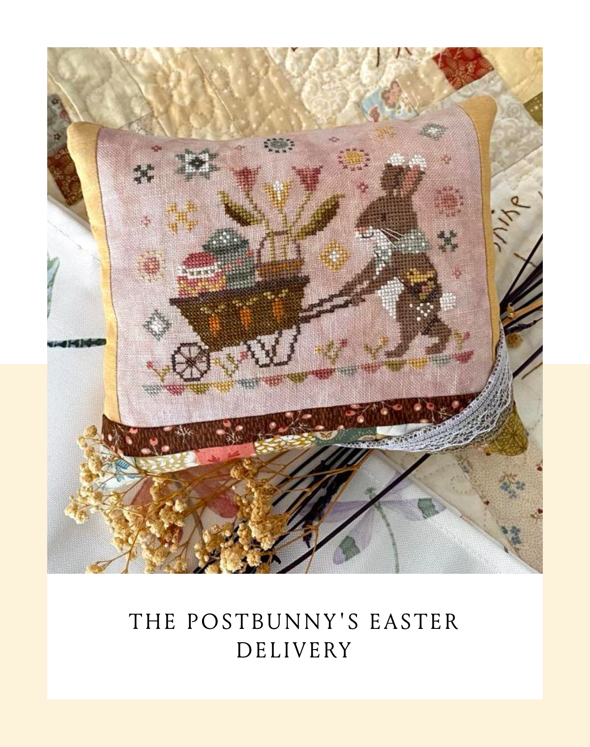 The Postbunny's Easter Delivery - Blueberry Ridge Designs - Preorder - BeStitchMe