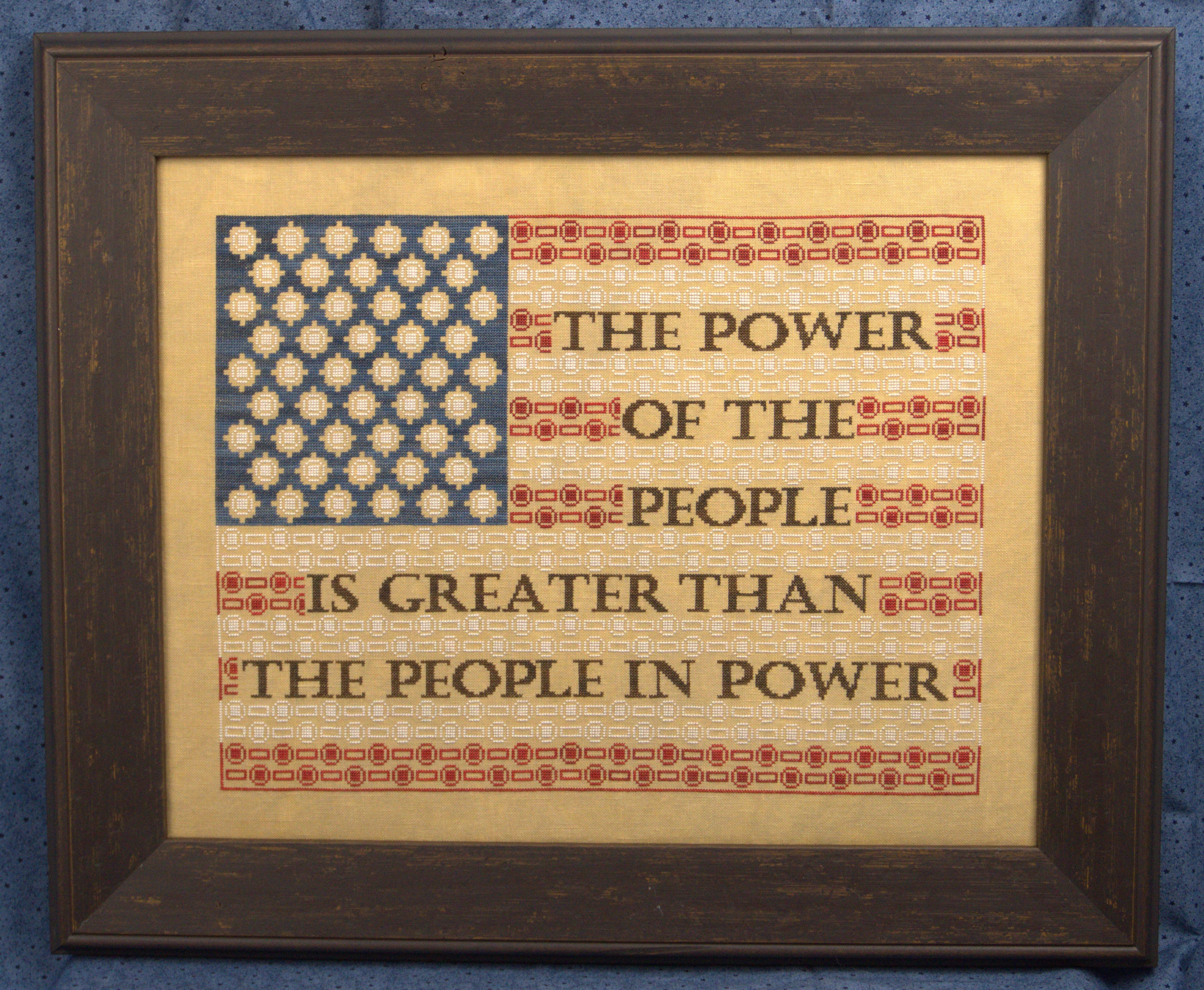 The Power of the People - Wildflower Stitching - Preorder - BeStitchMe