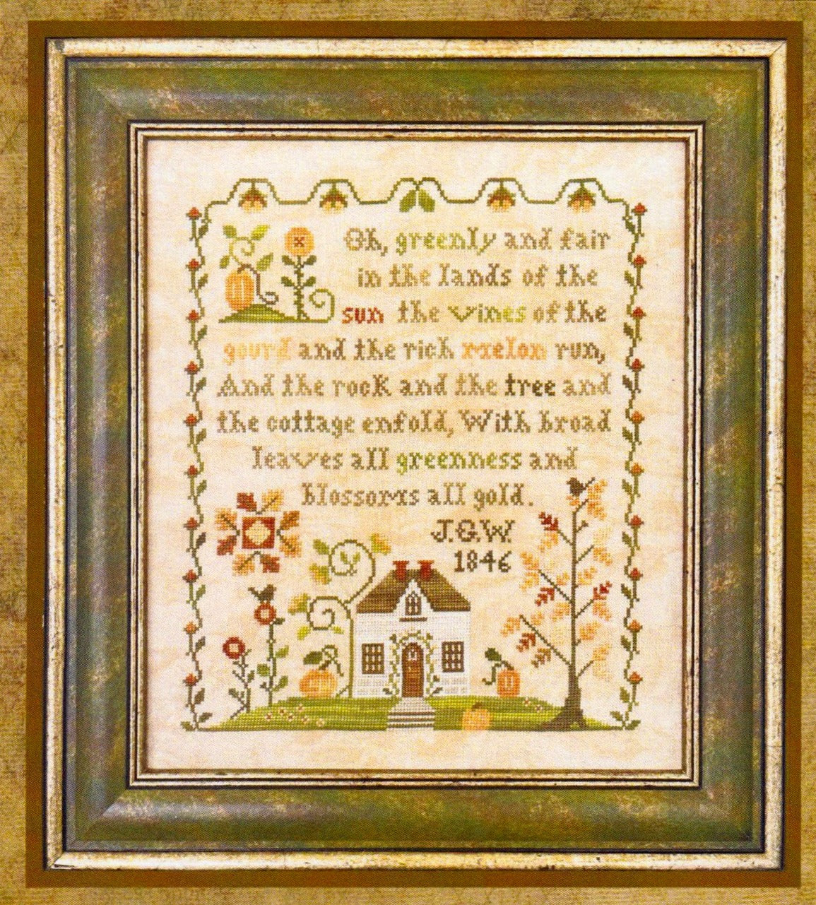 The Pumpkin by Little House Needleworks