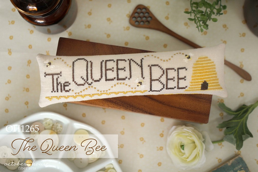 The Queen Bee   by October House Fiber Arts